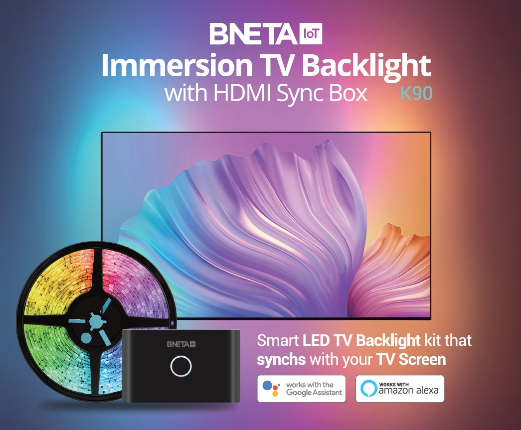 BNETA IoT Immersion TV Backlight 